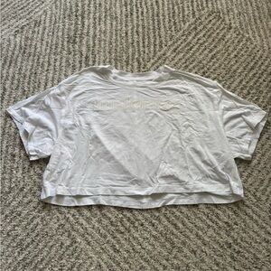 Lululemon all yours cropped graphic T-shirt